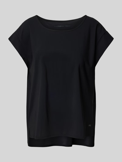 Raffaello Rossi T-Shirt mit Rundhalsausschnitt Modell 'GRIT' Black 2