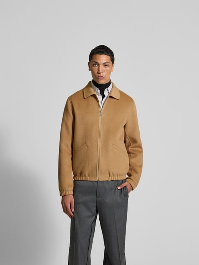Filippa K Hemdjacke mit Reißverschluss Beige 4