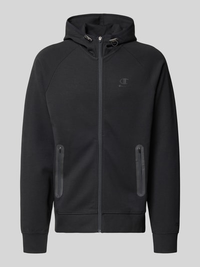 CHAMPION Bluza rozpinana z kapturem Czarny 2