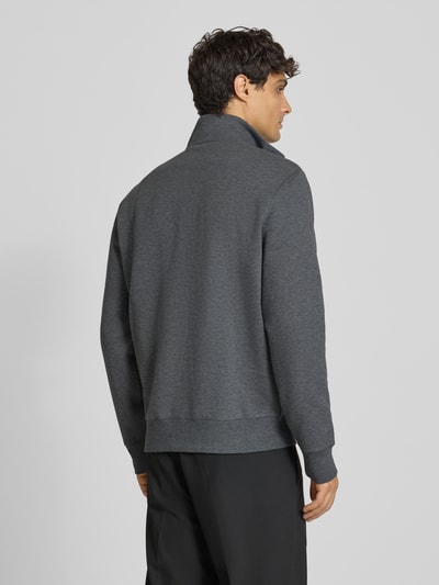 Polo Ralph Lauren Regular fit schipperstrui met schipperskraag, model 'Double' Antraciet - 5