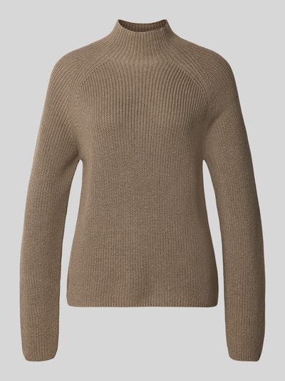 Marc O'Polo Regular Fit Pullover aus reiner Baumwolle  Taupe 1