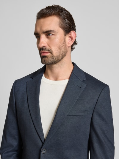 MCNEAL Slim Fit Anzugsakko mit Viskose-Anteil Dunkelblau 3