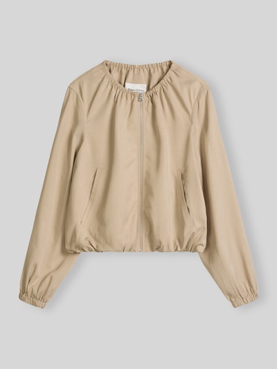 Marc O'Polo Loose Fit Jacke aus Lyocell-Leinen-Mix Sand 2