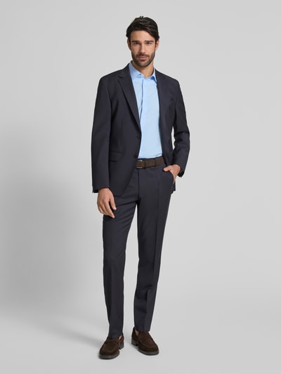 BOSS Koszula biznesowa o kroju regular fit z rękawami o dł. 1/2 model ‘Joe’ Błękitny 1