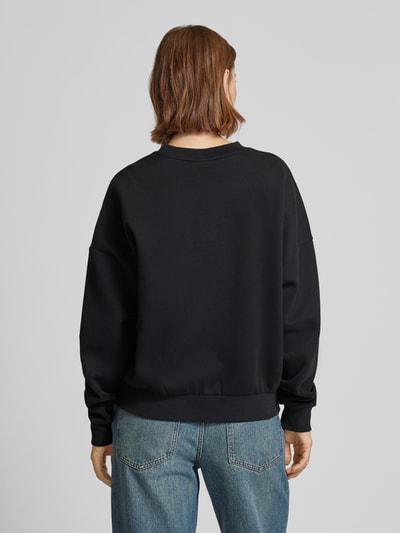 Review Essentials sweatshirt met ronde hals  Zwart - 5