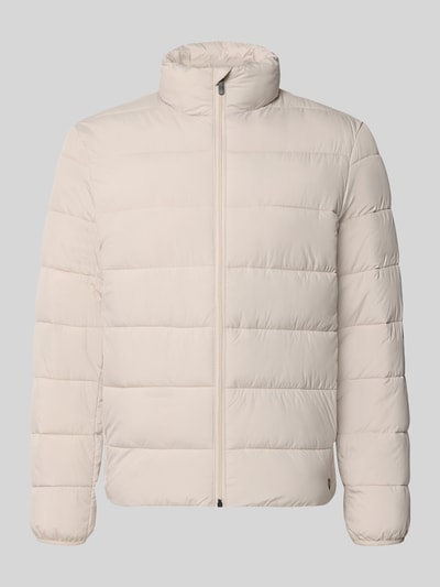 Tom Tailor Denim Regular Fit Steppjacke mit Stehkragen Beige 2