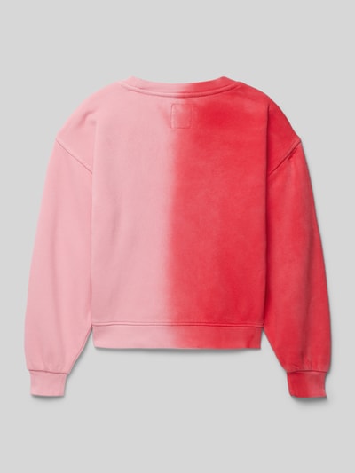 Garcia Sweatshirt met labelprint Rood - 3