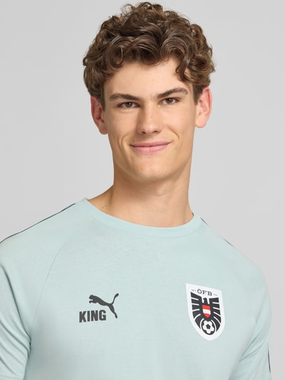 PUMA Performance T-Shirt mit Rundhalsausschnitt Modell 'ÖFB KING' Mint 3