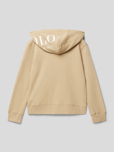 Polo Ralph Lauren Teens Hoodie met logostitching Beige - 3