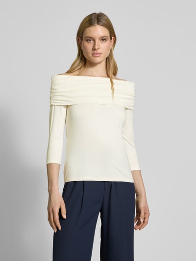 Christian Berg Woman Selection Shirt met 3/4-mouwen Ecru - 4