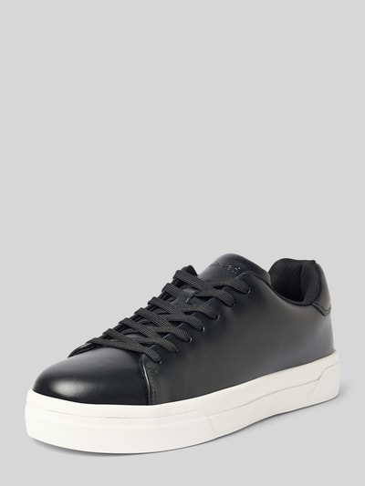Selected Homme Sneakersy o niskim kroju z naturalnej skóry model 'DAVID' Czarny 1