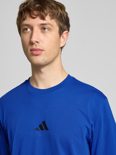 adidas Sportswear Regular Fit T-Shirt aus reiner Baumwolle Royal 3