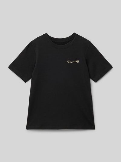 Jack & Jones T-Shirt mit Statement-Print Modell 'RACAPULCO' Black 1