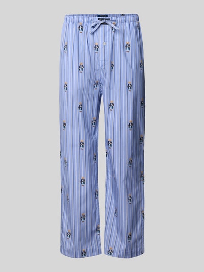 Polo Ralph Lauren Underwear Relaxed Fit Pyjama-Hose aus reiner Baumwolle Blau 1