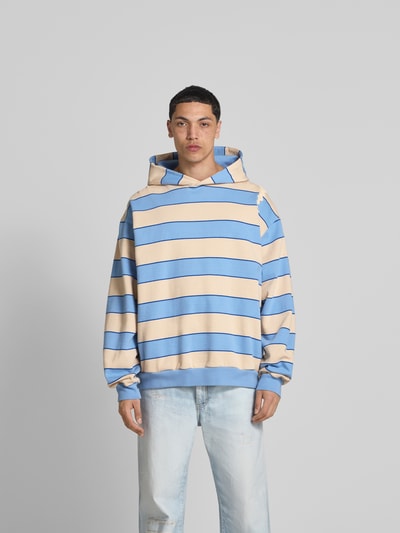 Marni Hoodie mit Kapuze Hellblau 4