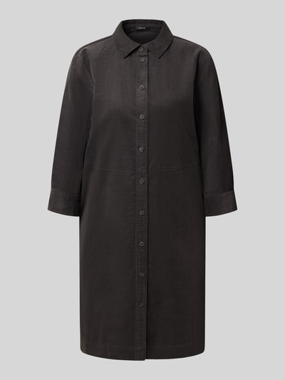OPUS Knielanges Kleid Modell 'Wicorda' Graphit 2