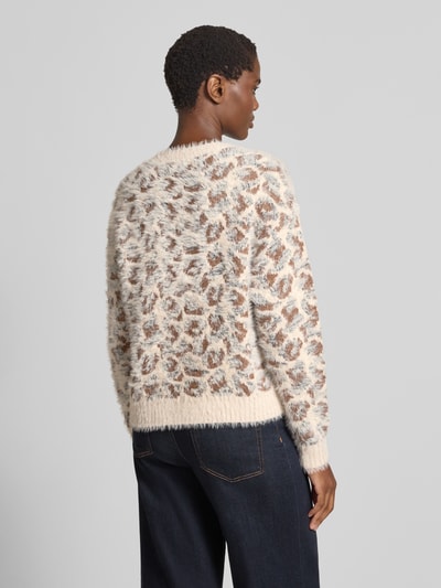 Christian Berg Woman Kurtka z dzianiny z okrągłym dekoltem Koniakowy 5