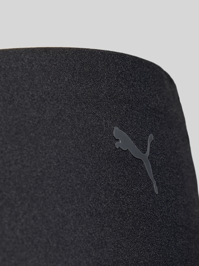 Produktfoto, Slip mit Logo und elastischem Bund von PUMA, mieszanka materiałów z dodatkiem streczu, dopasowany krój, czarny, logo na pasie