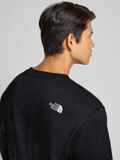 The North Face Sweatshirt met labelstitching Zwart - 3