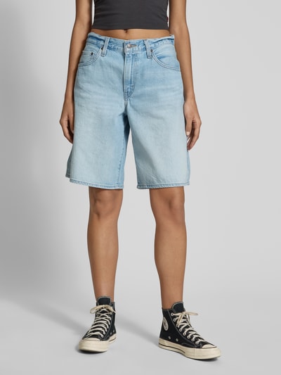 Levi's® Bermudy o kroju baggy fit z przetarciami i wpuszczanymi kieszeniami Jasnoniebieski 4