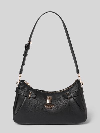 GUESS Handtasche mit Label-Applikation Modell 'YESBA' Black 2