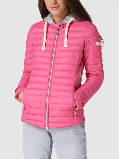 Frieda & Freddies Steppjacke mit Label-Details Pink 4