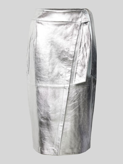 Bash Midirok in wikkellook, model 'FAYE' Zilver - 2