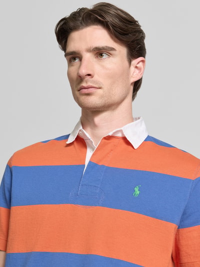 Polo Ralph Lauren Koszulka polo z czystej bawełny w kroju regular fit model 'SSRUGBYM13' Pomarańczowy 3