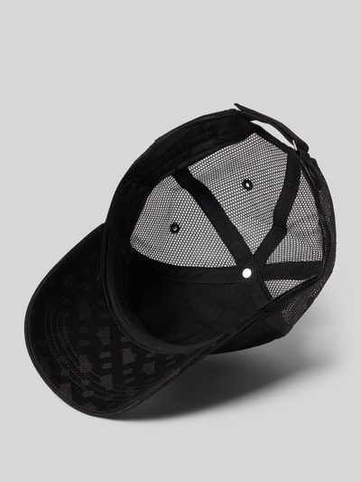 BOSS Basecap mit Mesh-Einsatz Modell 'ZED-TRUCKER-M' Black 2