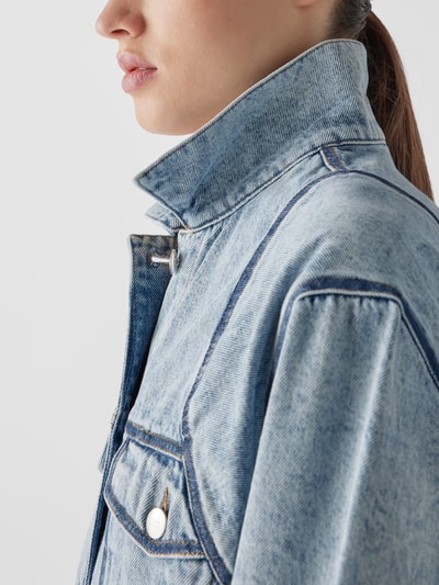 Nina Ricci Jeansjacke mit Pattentaschen Jeansblau 6