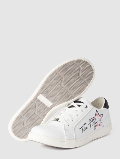 Tom Tailor Sneaker mit Motiv-Print Weiss 4