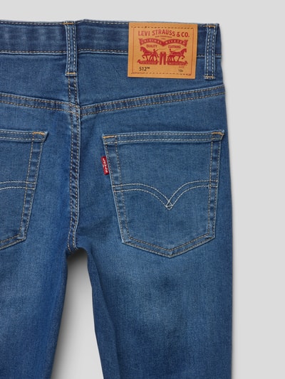 Levi’s® Kids Jeansy z naszywką z logo model ‘512’ Niebieski 2