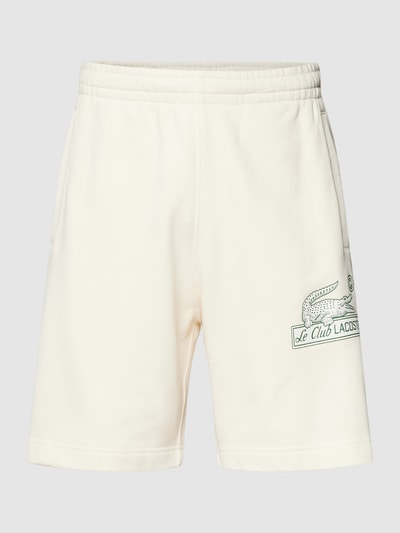 Lacoste Sweatshorts met steekzakken Offwhite - 2