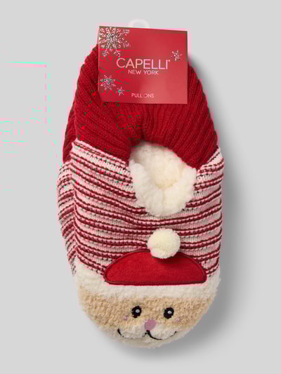 CAPELLI NEW YORK Huisschoenen met antislipzool, model 'Santa' Rood - 3