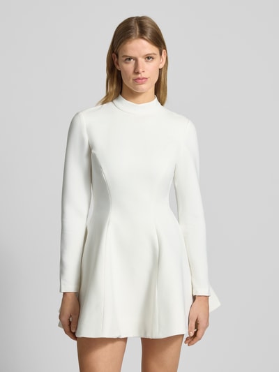 Bardot Cocktailkleid mit Stehkragen Modell 'ZEPHYRA' Offwhite 4
