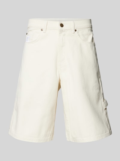 KARL KANI Bermudas mit 5-Pocket-Design Offwhite 2