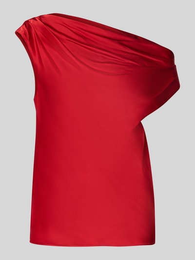 Lauren Ralph Lauren Blusentop im Off-Shoulder-Look Modell 'KINTHEA' Rot 2