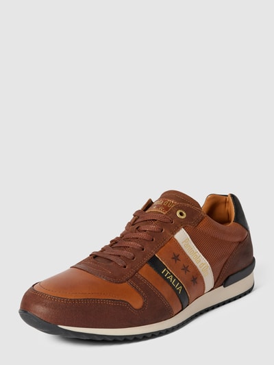 Pantofola dOro Sneaker aus Leder Modell 'RIZZA UOMO' Cognac 2