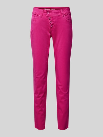 Buena Vista Slim Fit Hose im 5-Pocket-Design Modell 'Malibu' Pink 2