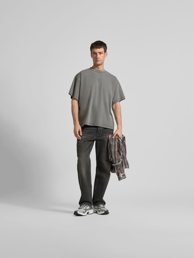 WON HUNDRED T-Shirt aus reiner Bio-Baumwolle Mittelgrau 1