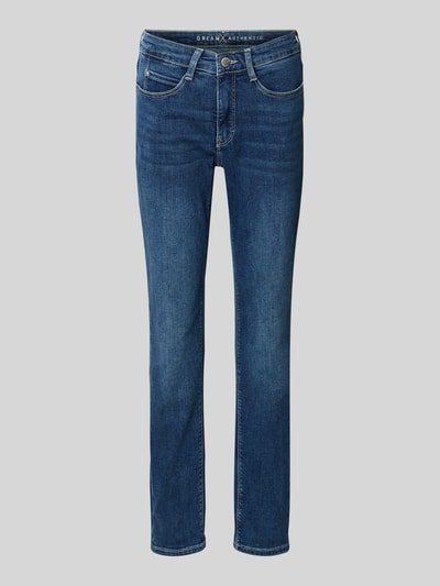 MAC Cropped Jeans mit Eingrifftaschen Blau 2