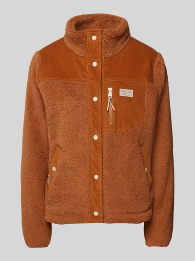 Ragwear Sweatjack met opstaande kraag, model 'Appopis' Camel - 2