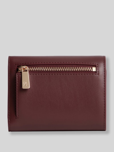 Tommy Hilfiger Portemonnaie aus Kunstleder mit Logo-Detail Bordeaux 4