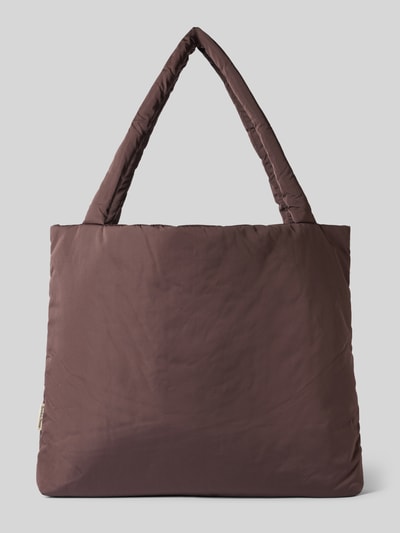 STUDIO NOOS Tote Bag mit Tragehenkel Dunkelbraun 4