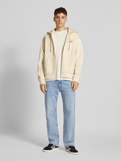 Levi's® Straight Fit Jeans mit Logo-Patch Modell '565 Loose' Hellblau 1