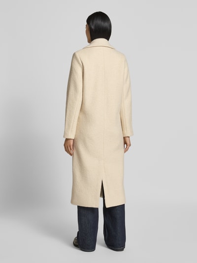 ICHI Mantel mit Reverskragen und aufgesetzten Taschen Offwhite 5