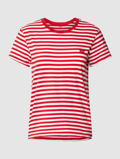 Levi's® T-Shirt mit Label-Patch Rot 2