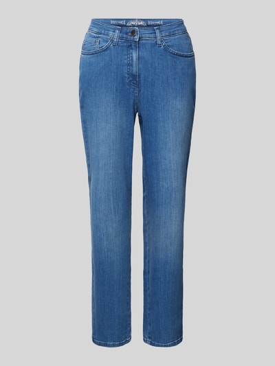 Raphaela By Brax Straight leg jeans in 5-pocketmodel, model 'PATTI STRAIGHT' Blauw - 2