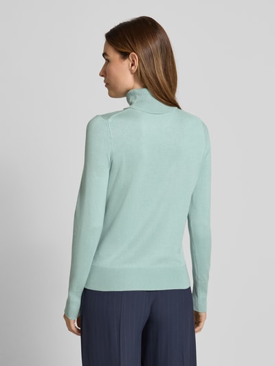 Christian Berg Woman Strickpullover mit gerippten Abschlüssen Helltuerkis 5
