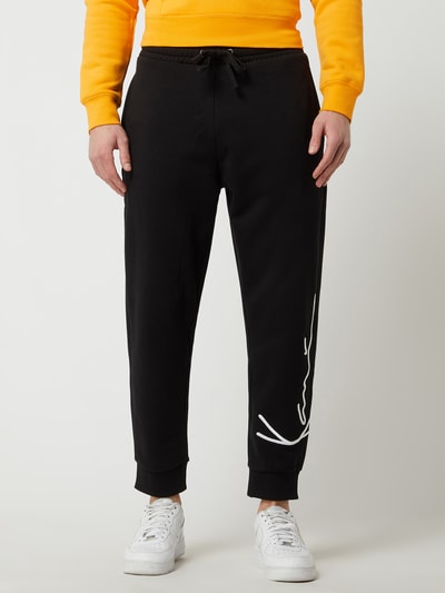 KARL KANI Sweatpants mit Logo Black 4